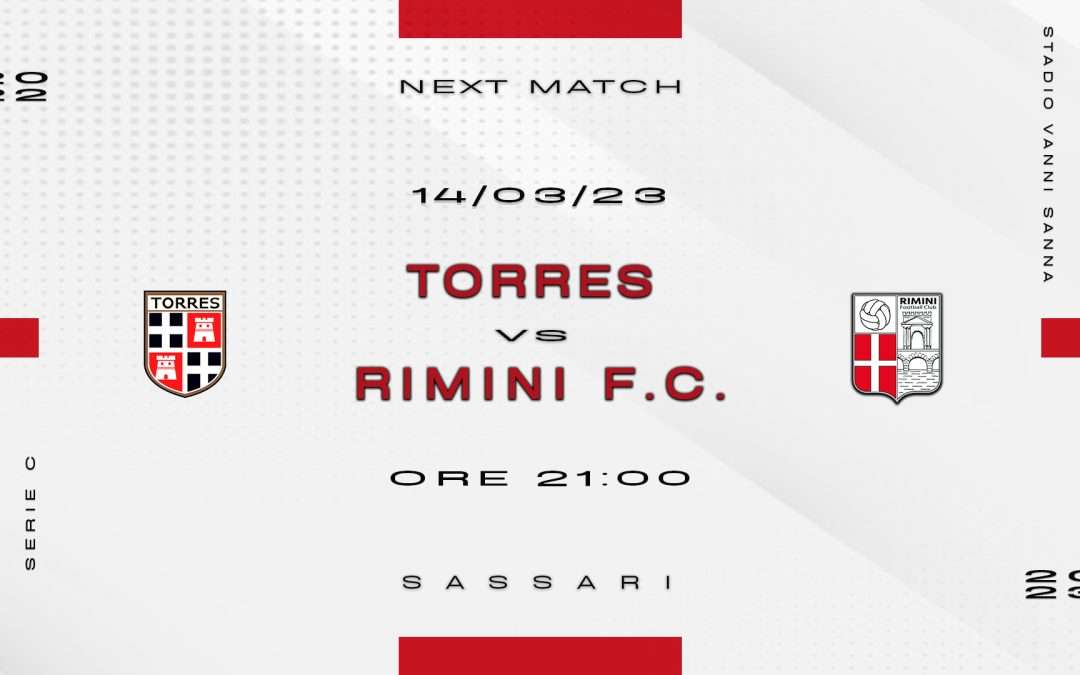 Torres – Rimini FC, attiva la prevendita.