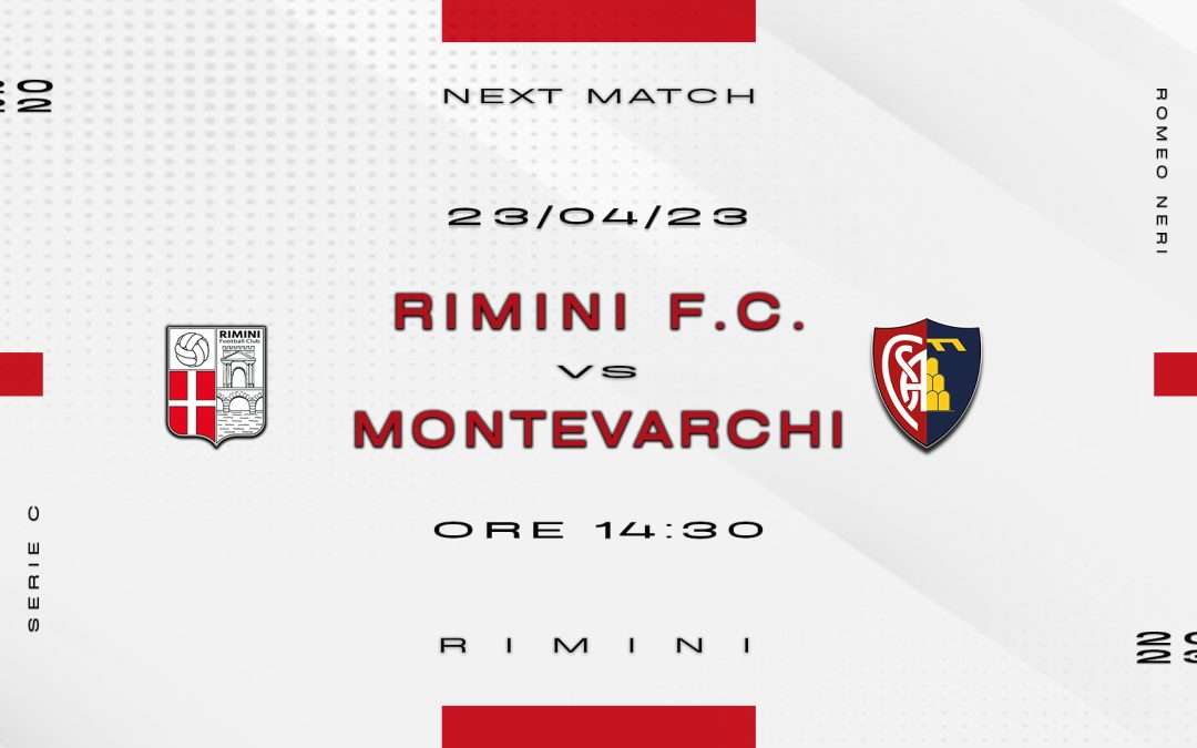 Rimini FC – Montevarchi, al via la prevendita.