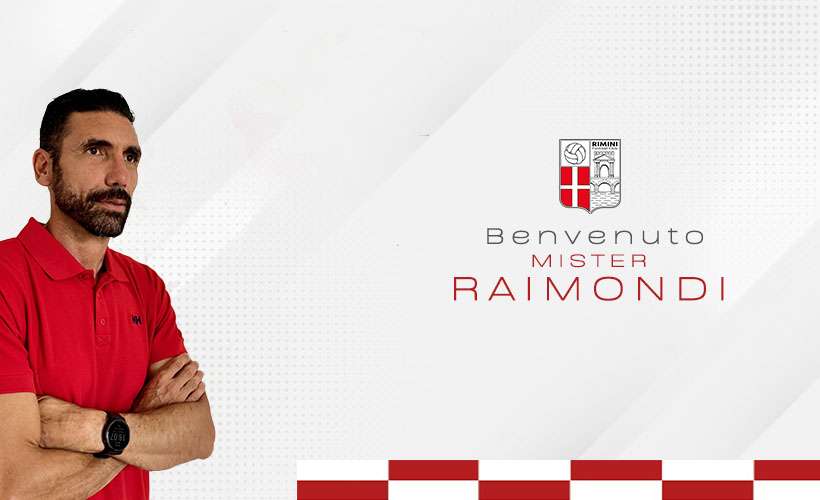 Gabriel Raimondi nuovo mister del RiminiFC