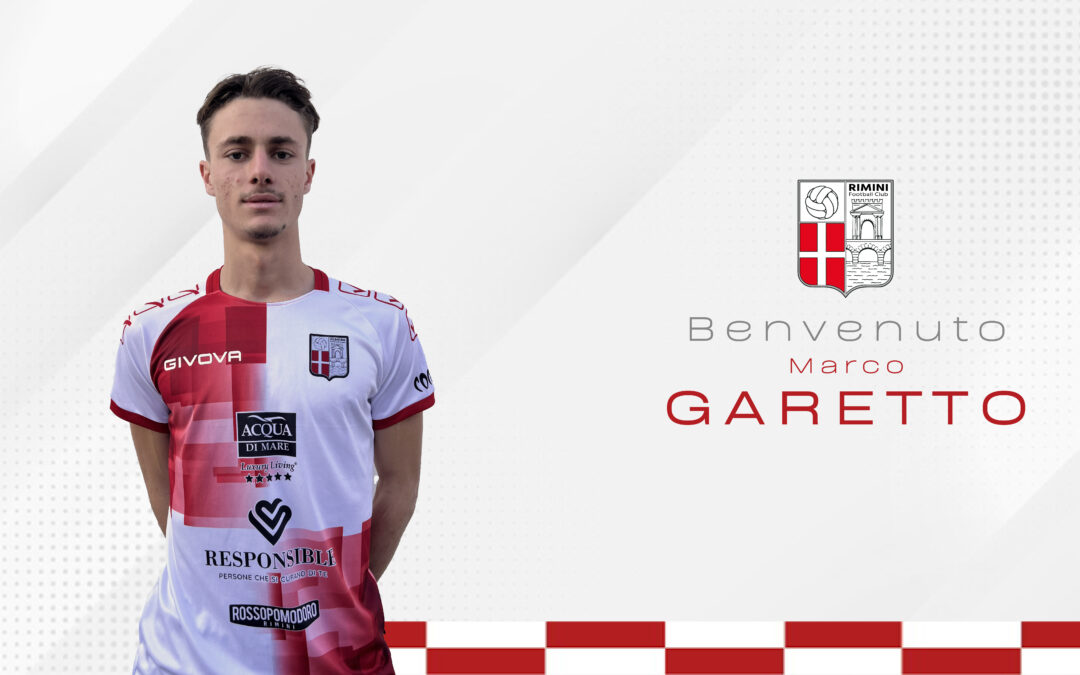 MARCO GARETTO NUOVO CENTROCAMPISTA DEL RIMINI FC