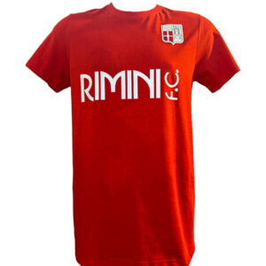 T-SHIRT ROSSA completa di intestazione e scudetto